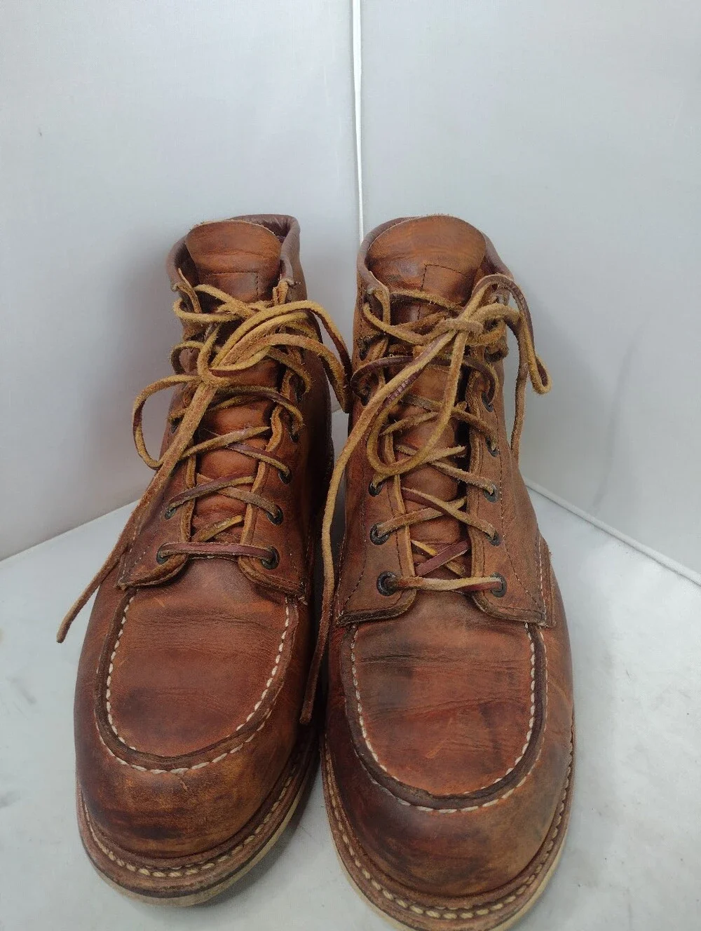 Red Wing 1907 6-in Moc-Toe  US Men's 10.5 Brown Leather Work Boots